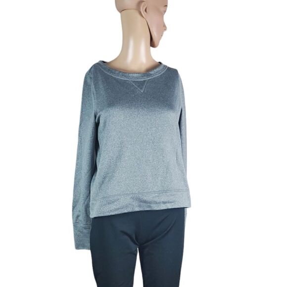 Banana Republic Charcoal Gray Lightweight Sweatshirt - Picture 1 of 4